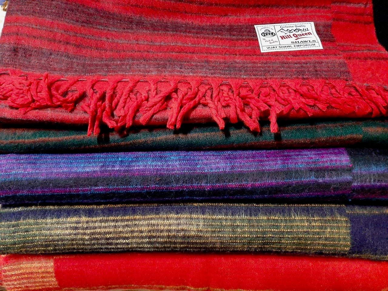 Nepali Blanket Red Ramia Trading
