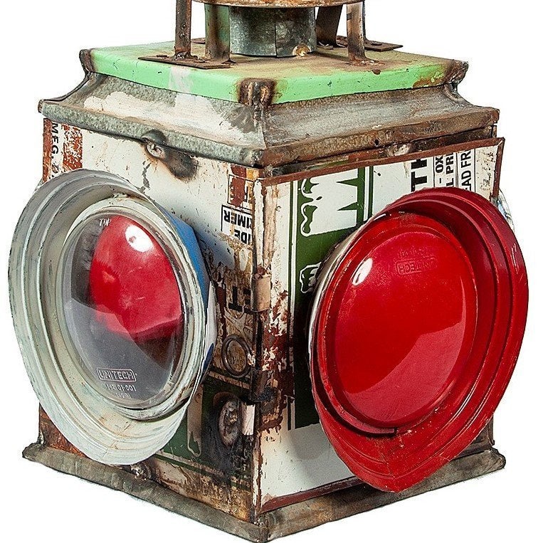 Old railway hot sale lanterns for sale