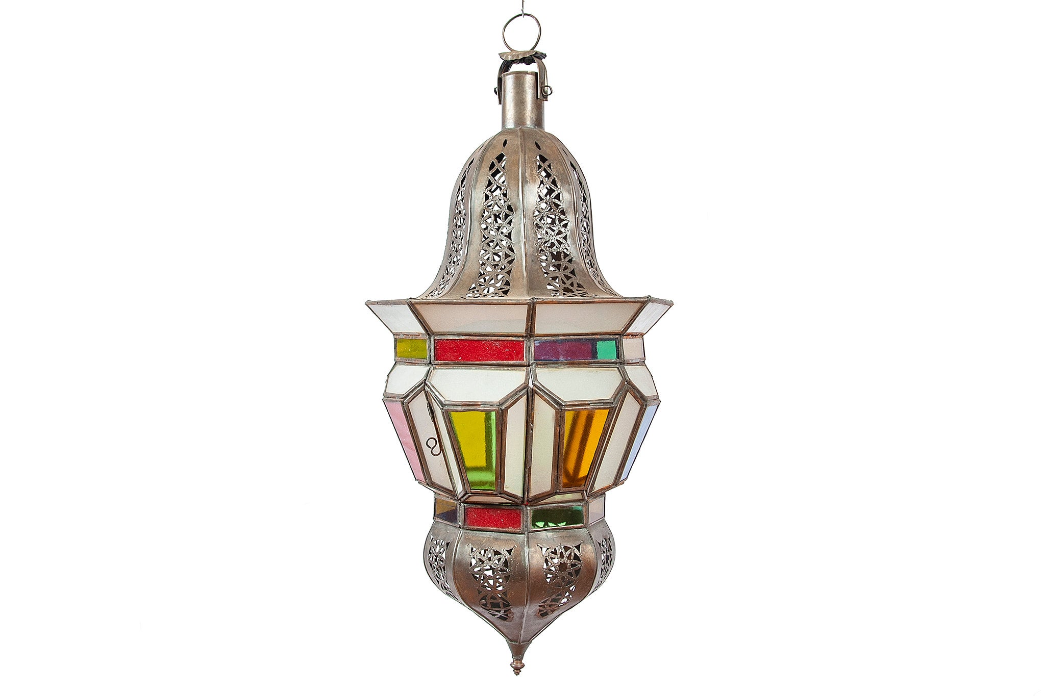 Glass moroccan pendant shop light