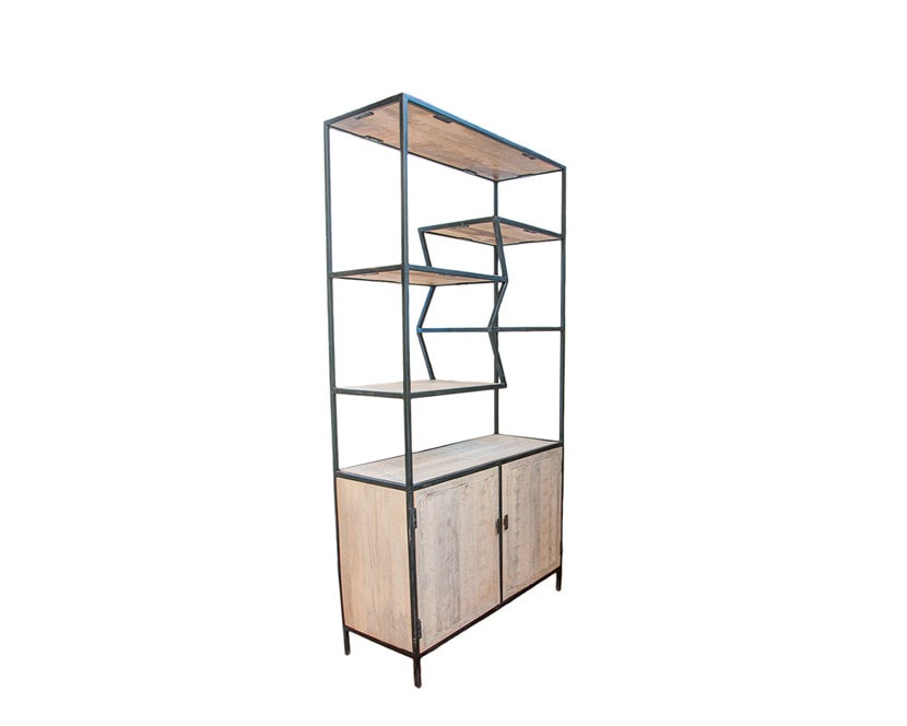 Zebra Bookshelf Red Ramia Trading